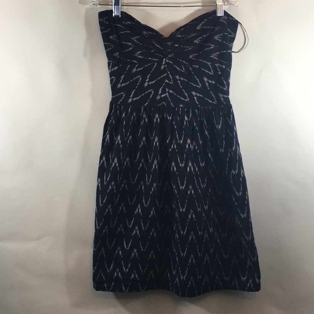 Roxy Black and Multi-Colored Dress